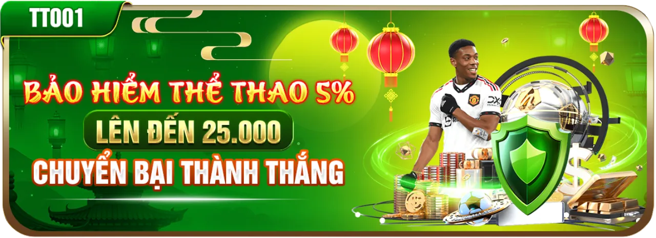 Bảng điều khiển hiển thị các loại khuyến mãi Vin777v